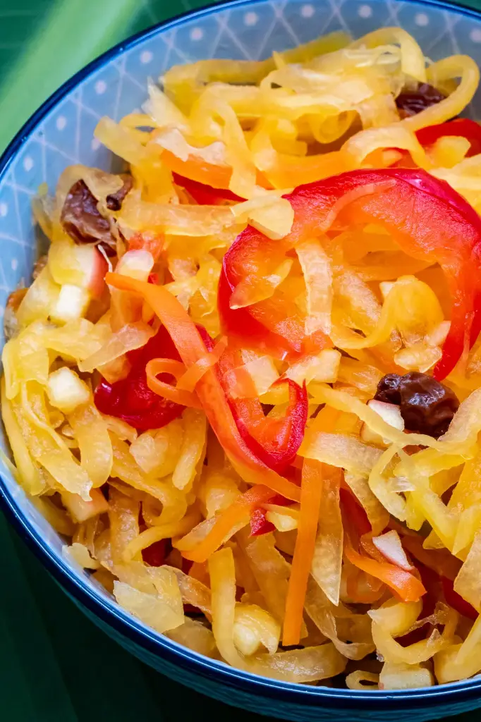 Bowl of atchara